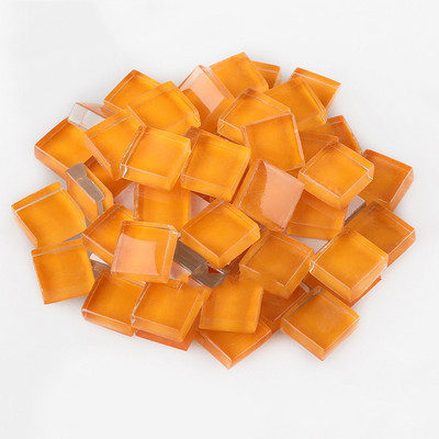100 g staklenih mozaik pločica, šareni kvadratni materijal od 1 cm za izradu mozaika za djecu/djecu, višebojni opcijski DIY kamenčići za mozaik
