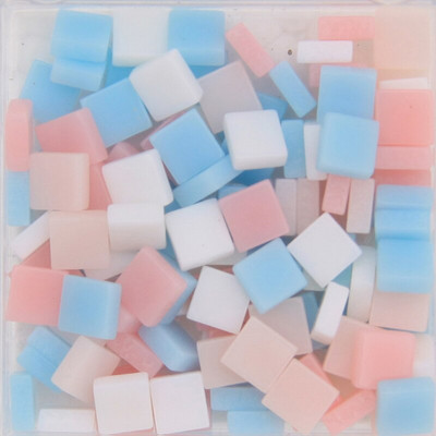 13g Mini 5x5mm Mozaic Placi de mozaic din rășină de culoare solidă Pietre de fabricare a mozaicului pentru artizanat Hobby Arts Decorarea peretelui