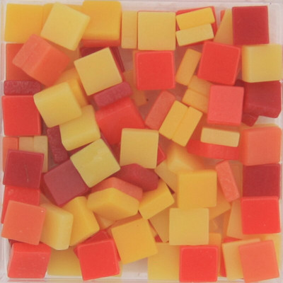 13g Mini 5x5mm Mozaic Placi de mozaic din rășină de culoare solidă Pietre de fabricare a mozaicului pentru artizanat Hobby Arts Decorarea peretelui