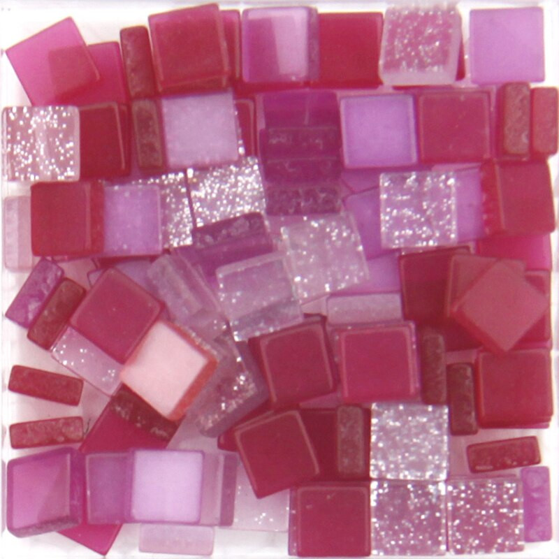 13g Mini 5x5mm Mozaic Placi de mozaic din rășină de culoare solidă Pietre de fabricare a mozaicului pentru artizanat Hobby Arts Decorarea peretelui