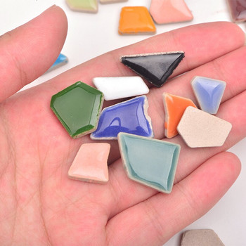 JUNAO Mix Color Glass Mosaic Tile Редовни мозаечни камъни Стъклени камъчета Стикер за плочки за Направи си сам стенни занаяти Декоративни материали