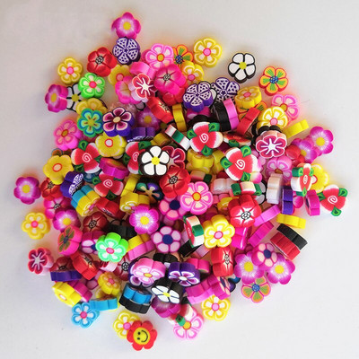 100 τμχ DIY Πολύχρωμο Υλικό Κατασκευής Μαλακών Περαμιών DIY Χόμπι Μωσαϊκά Υλικά χειροτεχνίας για Παιδιά/Παιδικά Αξεσουάρ Γέμισης