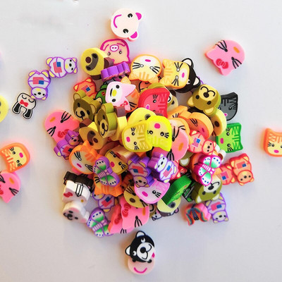 100 τμχ DIY Πολύχρωμο Υλικό Κατασκευής Μαλακών Περαμιών DIY Χόμπι Μωσαϊκά Υλικά χειροτεχνίας για Παιδιά/Παιδικά Αξεσουάρ Γέμισης