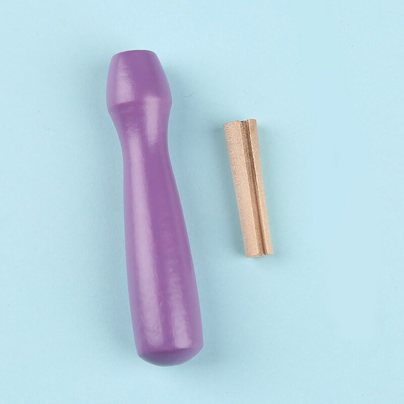 MIUSIE 4 tk puidust käepidemega nõelviltimisriistad villavildi tööriistade komplekt viltimisnõelte tarvikud algajale käsitööna