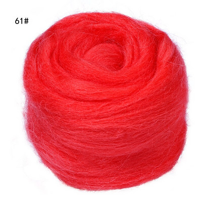 Nonvor 5g Red Serise vilna adatiniam vėlimui Veltinis amatų žaislai vėlimas vilna „pasidaryk pats“ rankų darbo vėlimas adatų amatų medžiagos Priedai