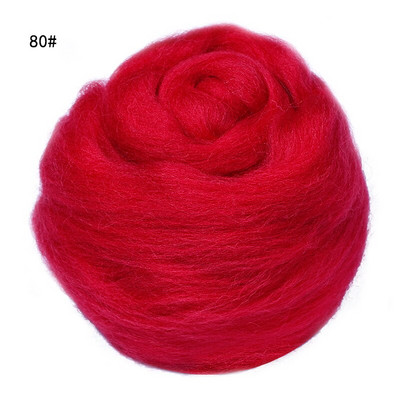 Nonvor 5g Red Serise vilna adatiniam vėlimui Veltinis amatų žaislai vėlimas vilna „pasidaryk pats“ rankų darbo vėlimas adatų amatų medžiagos Priedai