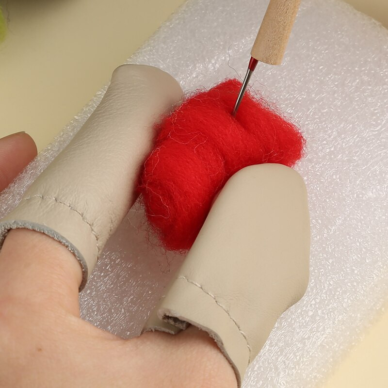 Nonvor 5g Red Serise vilna adatiniam vėlimui Veltinis amatų žaislai vėlimas vilna „pasidaryk pats“ rankų darbo vėlimas adatų amatų medžiagos Priedai