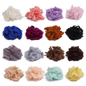 TLKKUE 5 τμχ 10 γρ. Κάθε σγουρή ίνα αλπακά για μάλλινη τσόχα DIY τσόχα βελόνας Roving για κανίς/μπισόν και τσόχα προβάτου για τσόχα