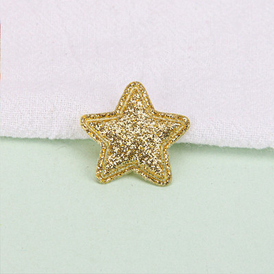 50tk 25mm viltkangas särav täht kaunistused reljeefne plaaster aplikatsioonid käsitöö kodu jõulupuu kaunistused kaunistused