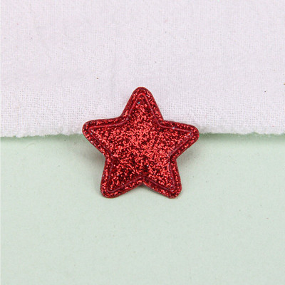 50tk 25mm viltkangas särav täht kaunistused reljeefne plaaster aplikatsioonid käsitöö kodu jõulupuu kaunistused kaunistused