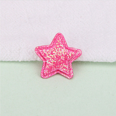 50tk 25mm viltkangas särav täht kaunistused reljeefne plaaster aplikatsioonid käsitöö kodu jõulupuu kaunistused kaunistused