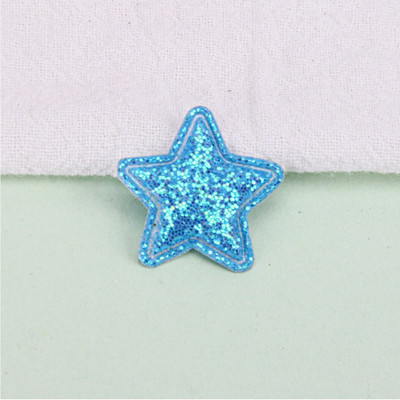 50tk 25mm viltkangas särav täht kaunistused reljeefne plaaster aplikatsioonid käsitöö kodu jõulupuu kaunistused kaunistused