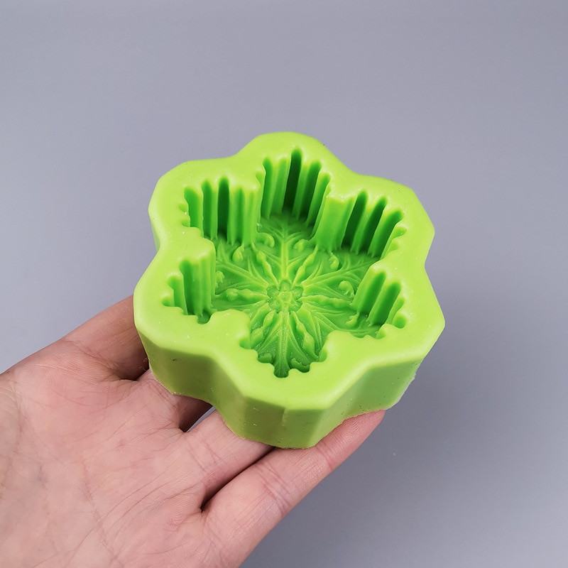 Χριστουγεννιάτικη νιφάδα χιονιού Χειροποίητο σαπούνι εποξειδικό κερί Καλούπι Food Grade Fondant Mousse Φόρμα ψησίματος Εξαγωνικά καλούπια σιλικόνης αρωματοθεραπείας