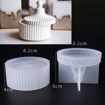 Conch küünlapurgi silikoonvormid isetegemise jaoks käsitsi valmistatud kipstsemendi süstimisvormide jaoks kodukaunistamise käsitöö, lõhnava vahakarbi valmistamine