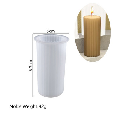 Αρωματικό κερί σε σχήμα U σε σχήμα U Μοντέλα σιλικόνης με αρωματικό κερί Άρωμα DIY Κεριά Γέφυρα ουράνιου τόξου Προμήθειες Κατασκευής Χειροτεχνίας διακόσμησης σπιτιού