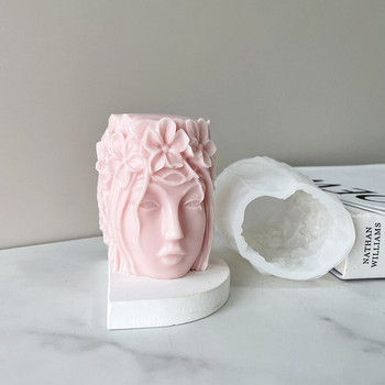 New Garland Goddess Avatar Κερί Καλούπι σιλικόνης DIY 3D Beauty Σώμα Γύψινο Στολίδι Κερί κατασκευής Κιτ Δώρα διακόσμησης σπιτιού