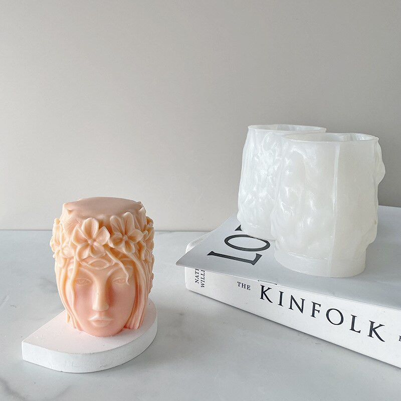 New Garland Goddess Avatar Κερί Καλούπι σιλικόνης DIY 3D Beauty Σώμα Γύψινο Στολίδι Κερί κατασκευής Κιτ Δώρα διακόσμησης σπιτιού