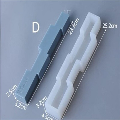 Σπειροειδής Μακρύς Πόλος Κερί Σιλικόνης για DIY Γεωμετρία Στρογγυλό Κερί Κατασκευή Ρητίνης Καλούπι Σαπουνιού Χειροποίητο Δώρο Διακόσμηση σπιτιού