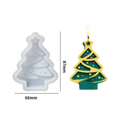 Jõulupuu silikoonküünla vorm isetegemine ingverileib Mees lumememm küünal šokolaadi seebi vaigu vormimine kingitused käsitöö kodusisustus