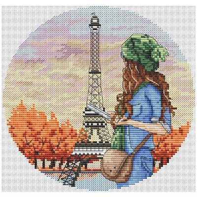 Tüdrukute reisimustrid loendatavad ristpisted 11CT 14CT 16CT 18CT hulgimüük Hiina ristpistete komplekt tikandi näputöökomplektid