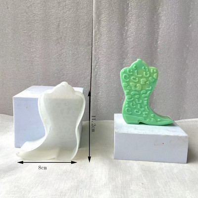 Veliki silikonski kalup za svijeće Životinjski cvijet Geometrijski oblik Komplet za izradu svijeća Aromaterapija Kalup za pecivo od gipsane smole Dekoracija automobila