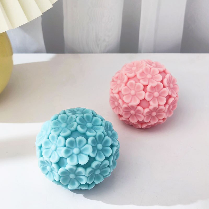 Κερί χρυσάνθεμου Μπάλα Καλούπι Σιλικόνης Αρωματοθεραπεία Σαπούνι γύψου Ρητίνη πάγος Μπάλα λουλούδι Καλούπι ψησίματος Διακόσμηση σπιτιού Αναμνηστικά γάμου