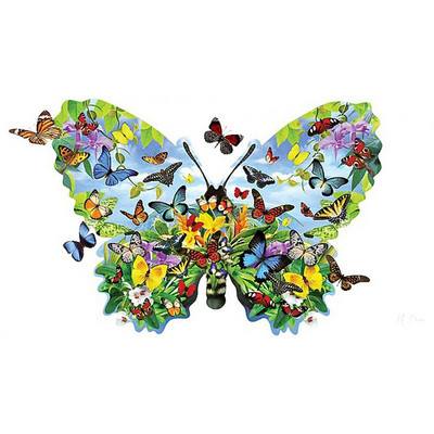 Πεταλούδα λουλούδι σταυροβελονιά 11CT Kit Κεντήματα χειροτεχνίας σετ καμβάς τυπωμένο βαμβακερό νήμα Χριστουγεννιάτικο δώρο Διακόσμηση σπιτιού Νέο σχέδιο