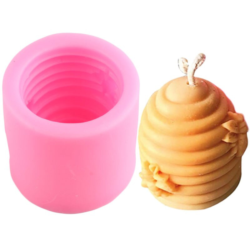 3D kärgstruktuuriga küünlavaha vormid mesilase silikoonist fondant vorm käsitsi valmistatud seebiga epoksüvaigust vorm šokolaadikommi koogi kaunistamiseks