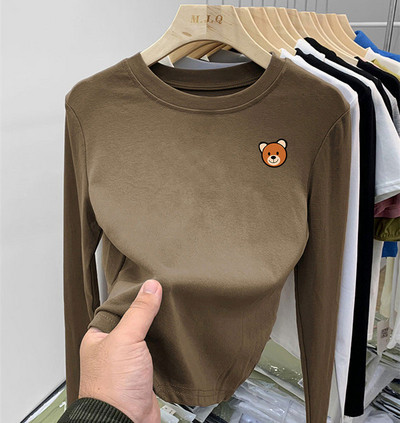 Laste vabaaja ümmarguse kaelusega pluus tüdrukutele