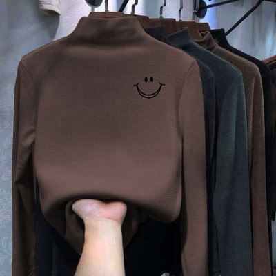 Παιδική casual μπλούζα με ψηλό γιακά