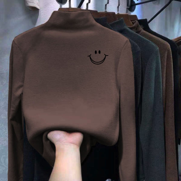 Παιδική casual μπλούζα με ψηλό γιακά