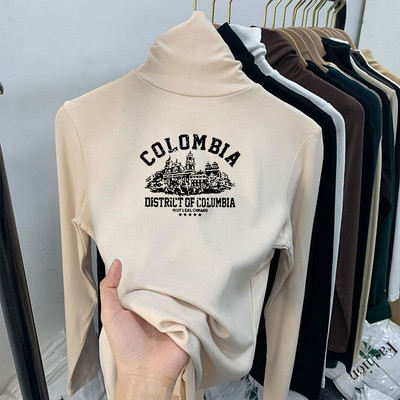 Παιδική casual μπλούζα με ψηλό γιακά ζιβάγκο