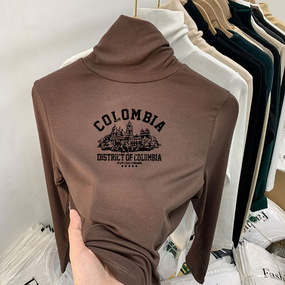 Παιδική casual μπλούζα με ψηλό γιακά ζιβάγκο