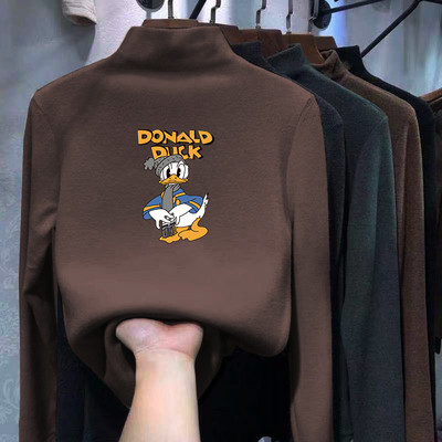 Bluza pentru copii pentru fete cu guler inalt