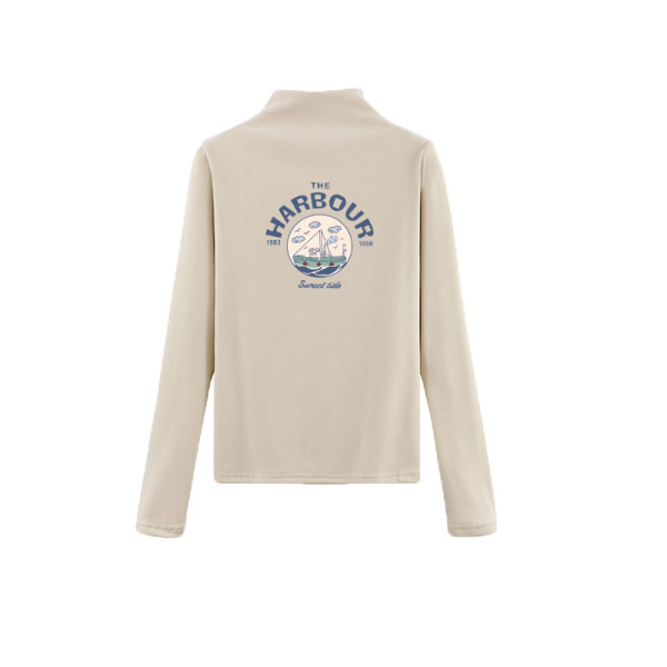 vabaaja kõrge polo kraega lastepluus tüdrukutele