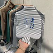 Ležerna dječja prugasta bluza za djevojčice