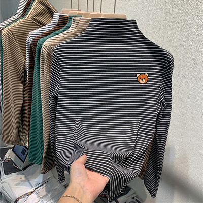 Ležerna dječja prugasta bluza za djevojčice