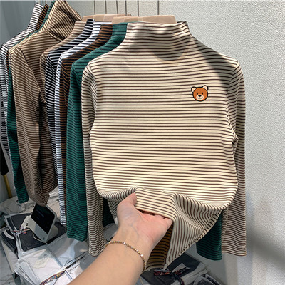 Ležerna dječja prugasta bluza za djevojčice