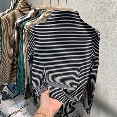 Ležerna dječja prugasta bluza za djevojčice