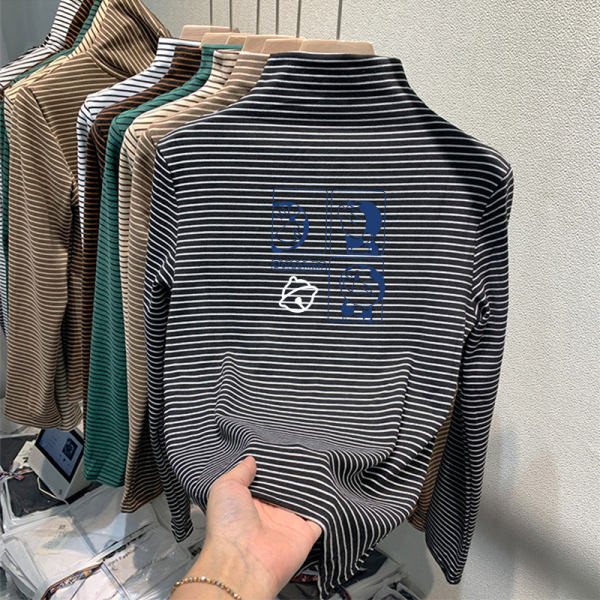 Ležerna dječja prugasta bluza za djevojčice