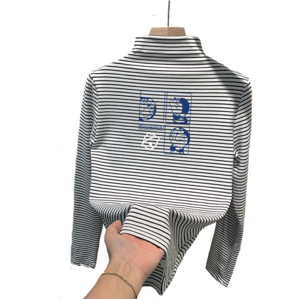 Ležerna dječja prugasta bluza za djevojčice