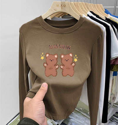 Παιδική casual εμπριμέ μπλούζα για κορίτσια