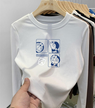 Laste pluus tüdrukutele - ovaalse kaelusega