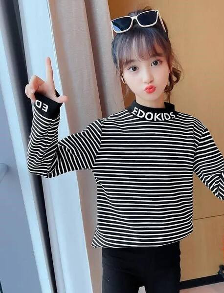 Lastepluus - kahe värvi triibuline