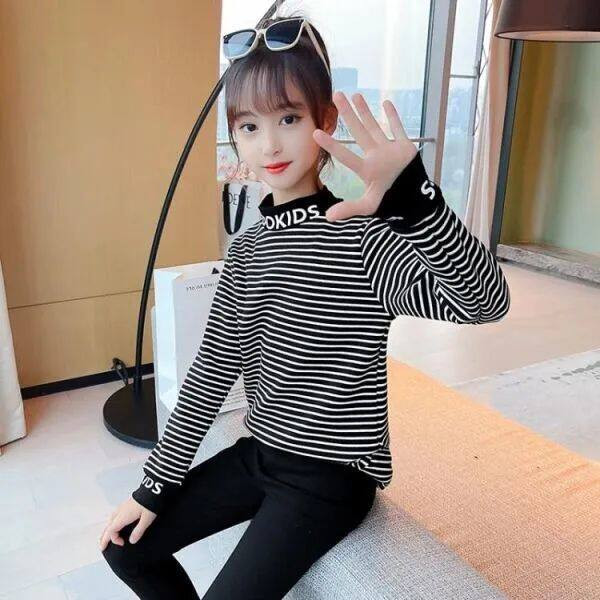 Lastepluus - kahe värvi triibuline