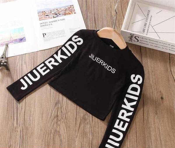 Νέο μοντέλο παιδική μπλούζα με επιγραφές για κορίτσια