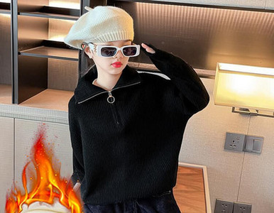 Δωρεάν σχέδιο παιδική μπλούζα για κορίτσια με φερμουάρ