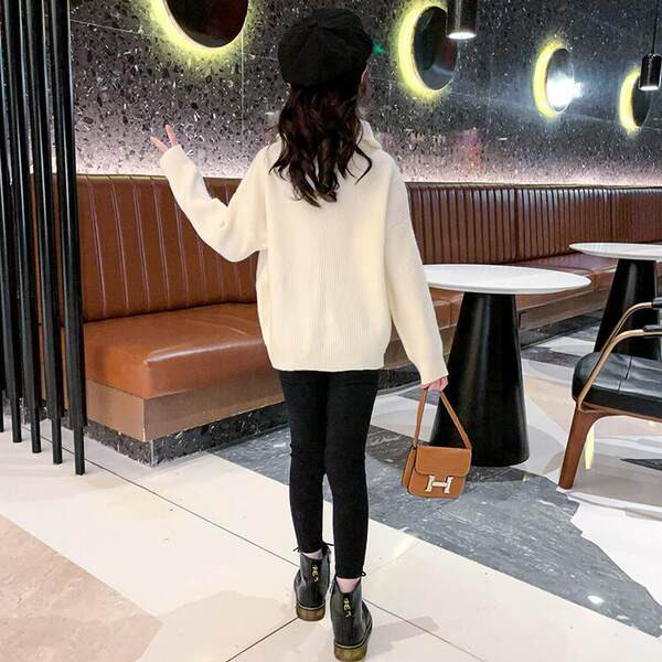 Δωρεάν σχέδιο παιδική μπλούζα για κορίτσια με φερμουάρ