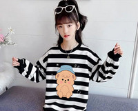 Vabaaja laste triibuline pluus tüdrukutele