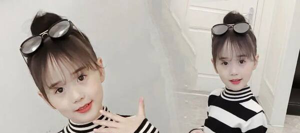 Bluza casual pentru copii pentru fete - cu guler inalt